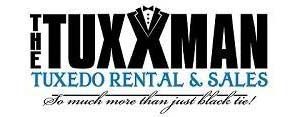 The Tuxxman Tuxedo Rental & Sales logo